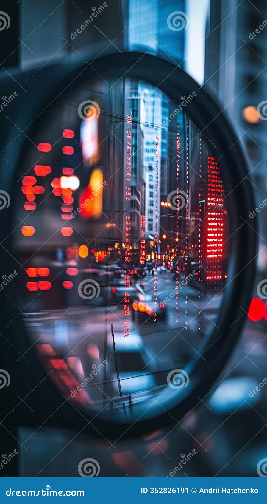 magnified view of a stock ticker with microstrategy listed among leading tech firms