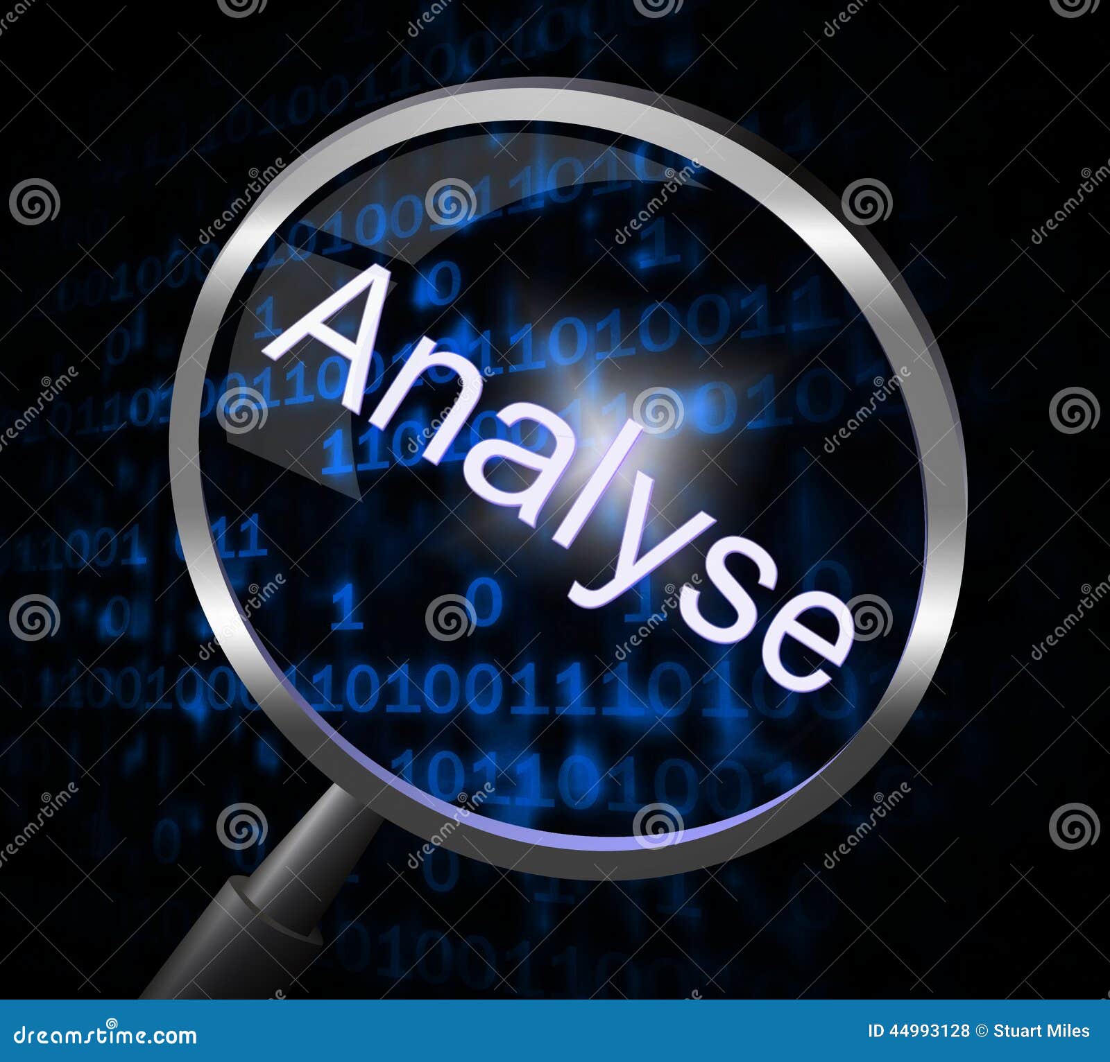 Free Stock Photo of Analysis Magnifier Represents Data Analytics And Analyse
