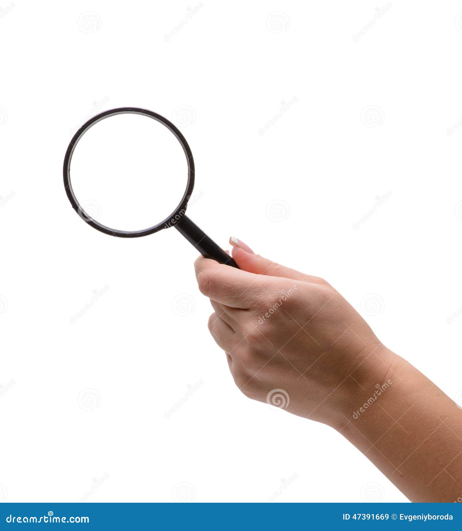Magnifying glass in hand stock image. Image of lupe, looking 47391669