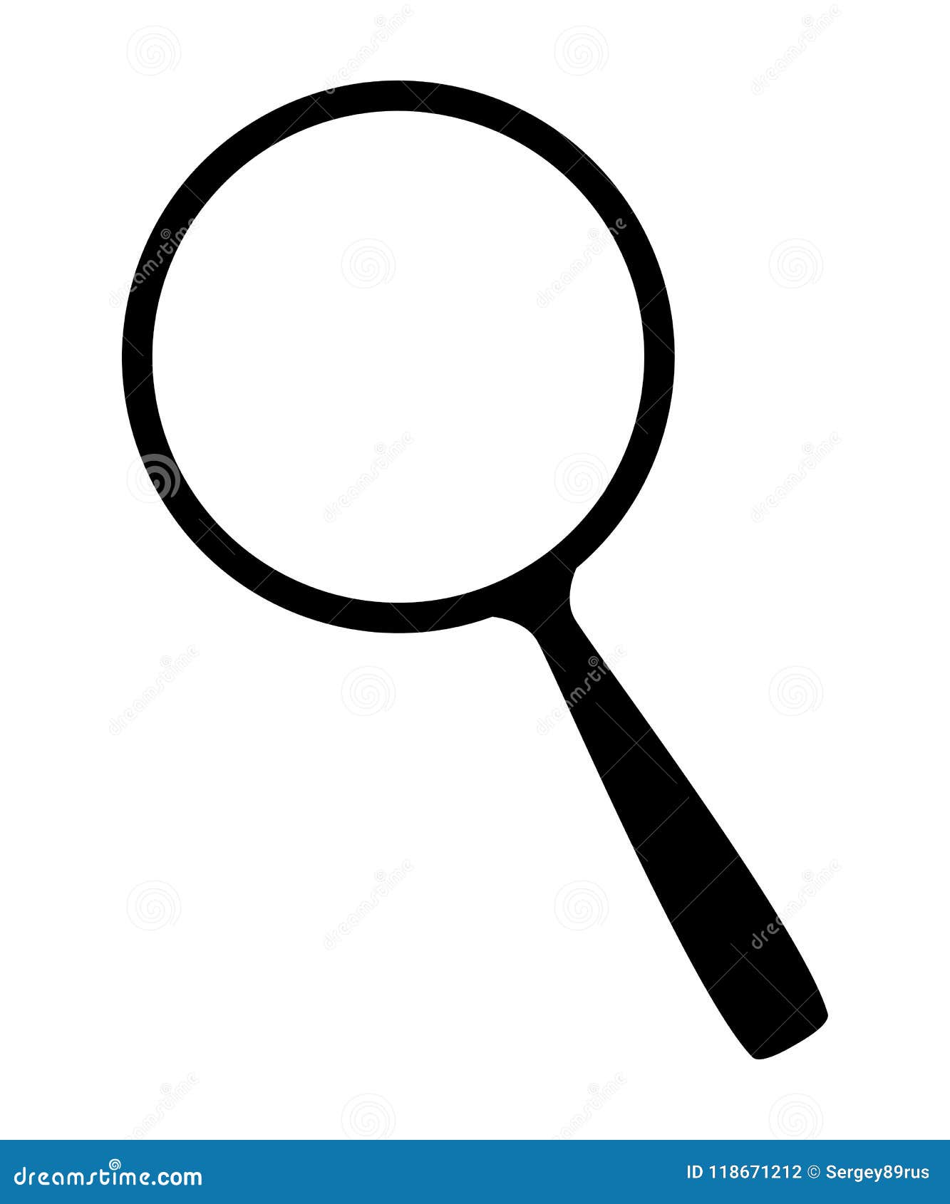 magnifying glass icon.