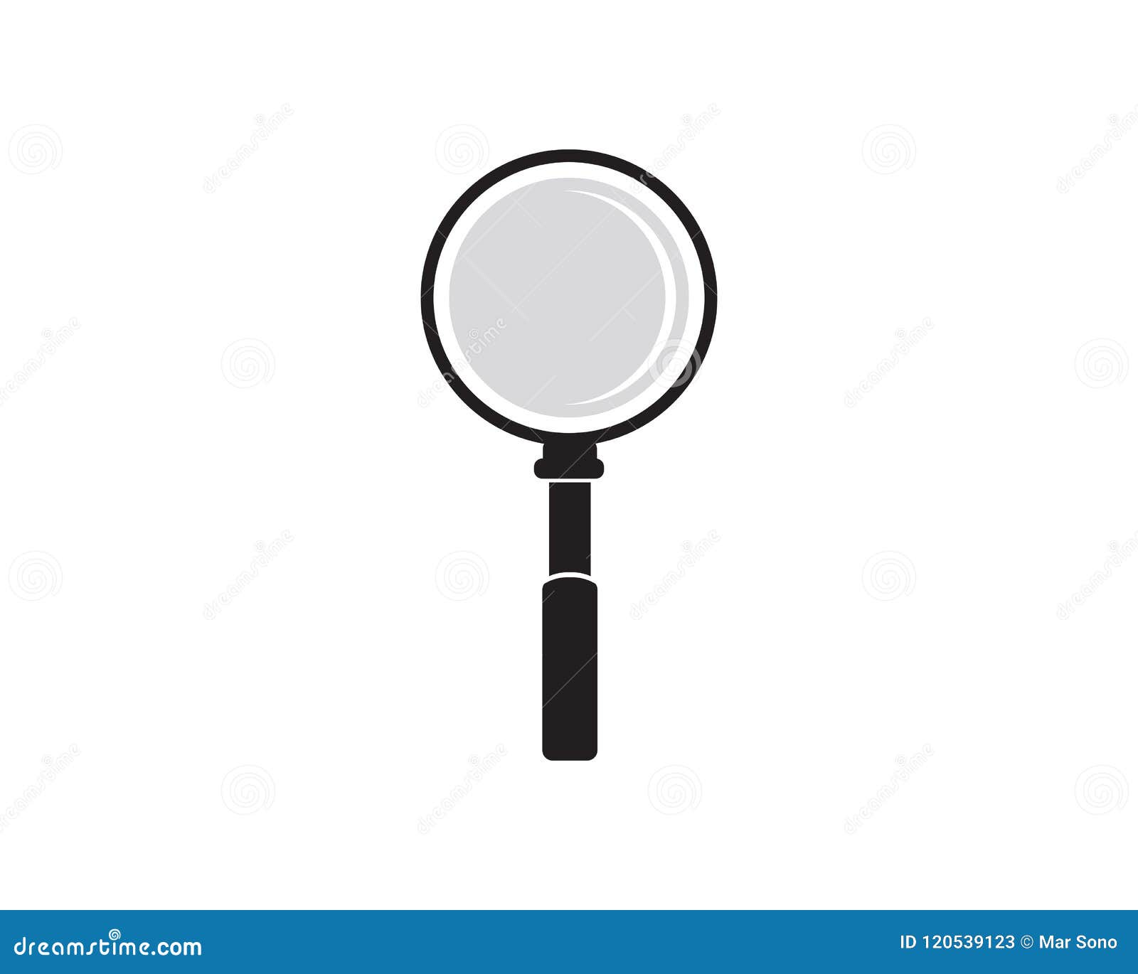 Magnifying Glass Icons Logo Stock Vector - Illustration of search ...