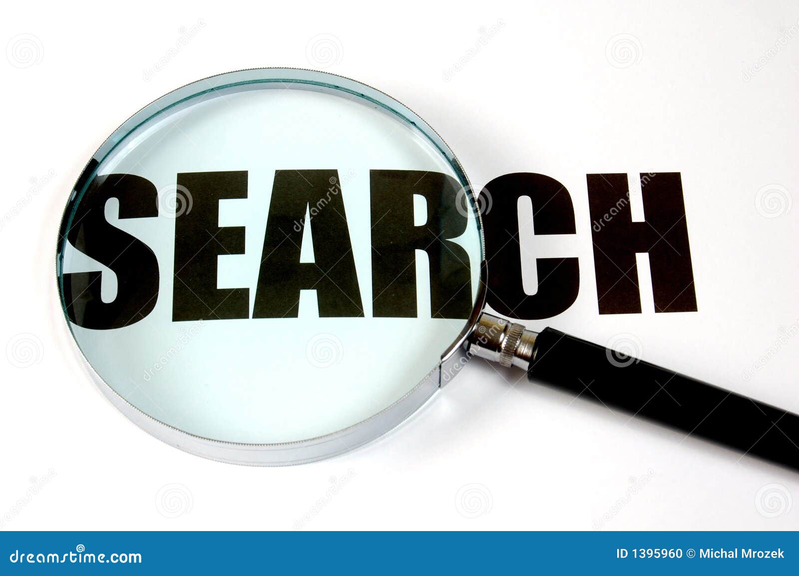 Magnifying Glass and Text - Search Stock Photo - Image of concept ...