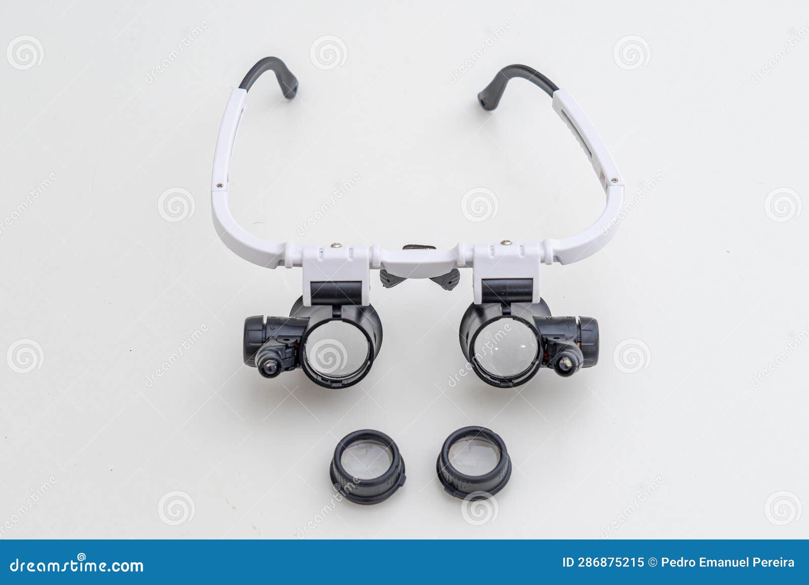 Magnifying Glasses for Detailed Work in Watchmaking or Gynecology. Led ...