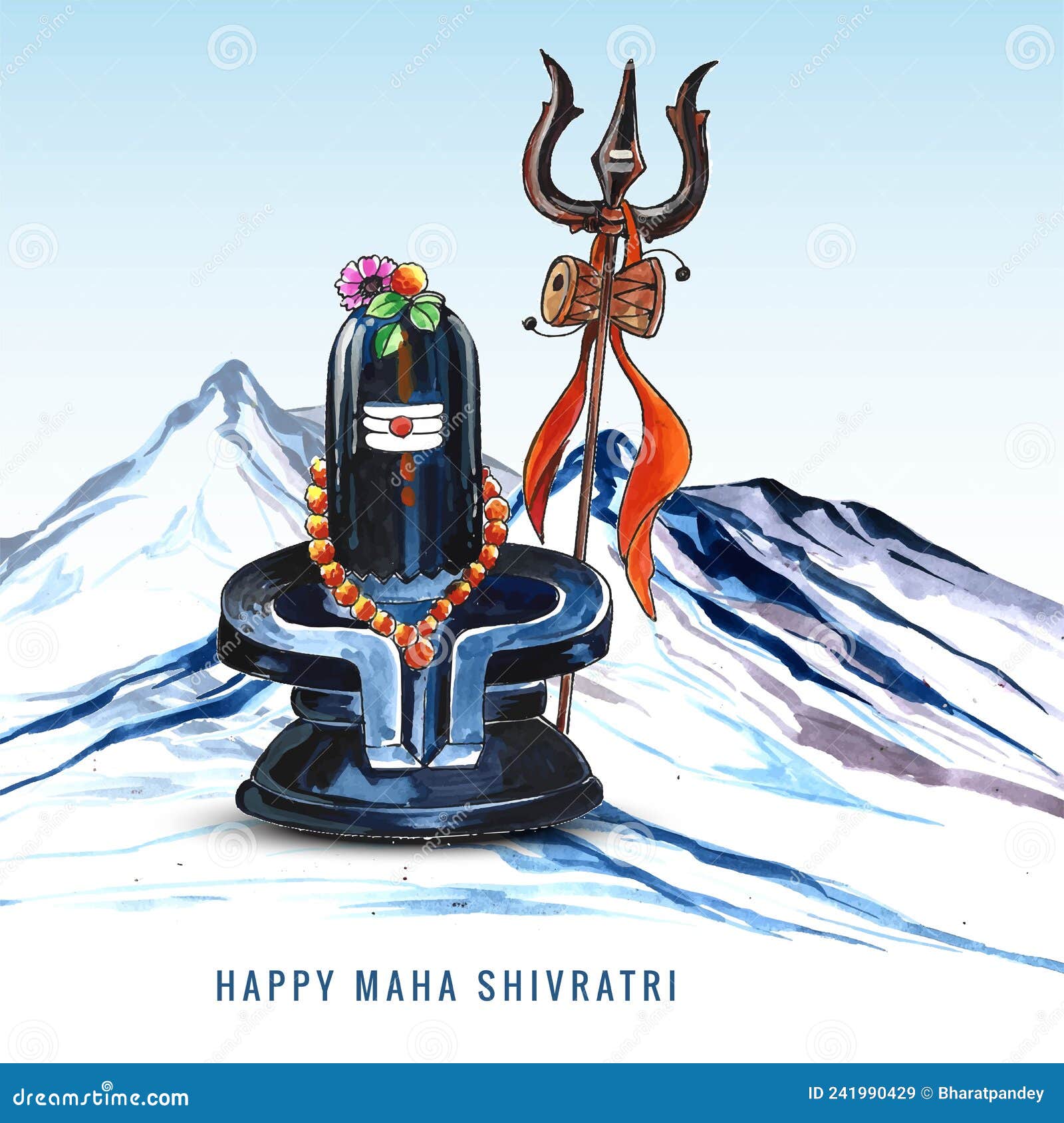 Lord Shiva, indian Maha Shivratri festival, vector illustration Stock  Vector Image & Art - Alamy