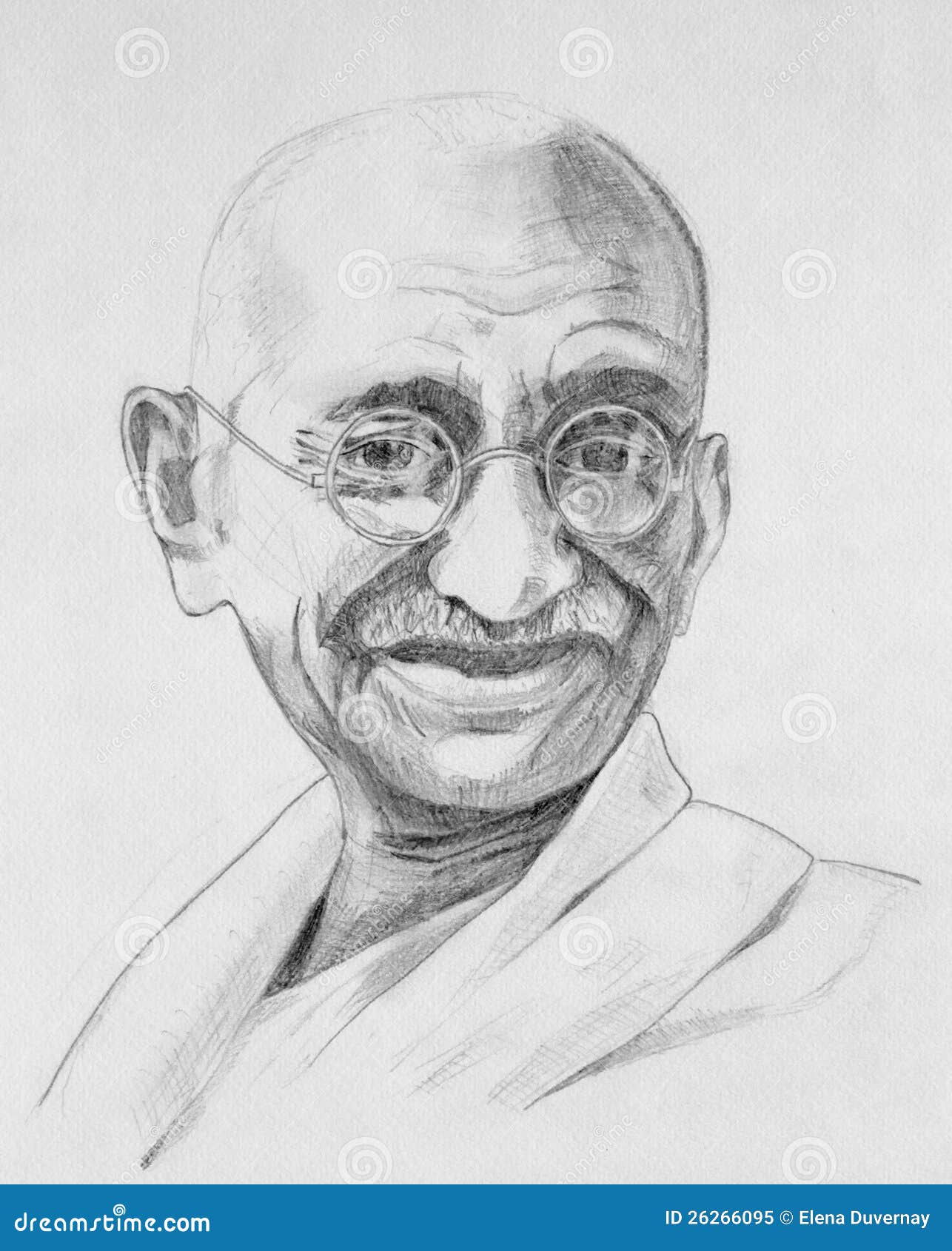 How to draw Mahatma Gandhi step by step by mlspcart on DeviantArt