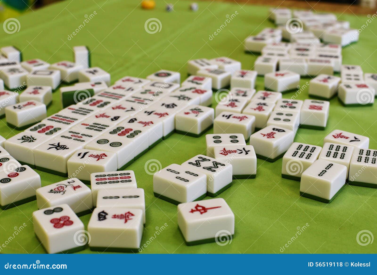 Mahjong stock photo. Image of vintage, skill, gaming 56519118