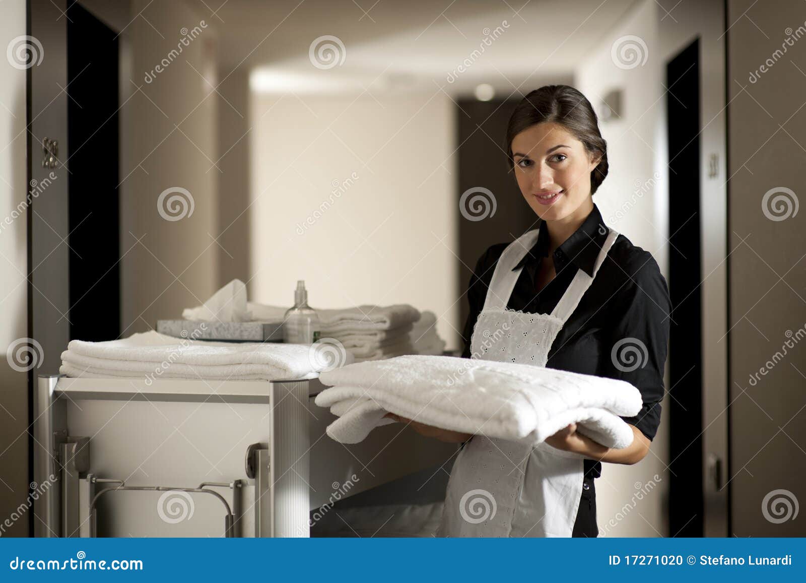 maid at work