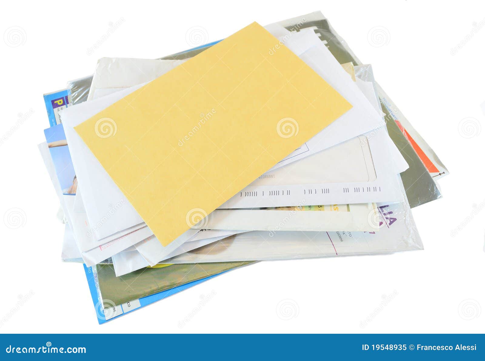 Mail correspondence stock image. Image of paper, pile - 19548935