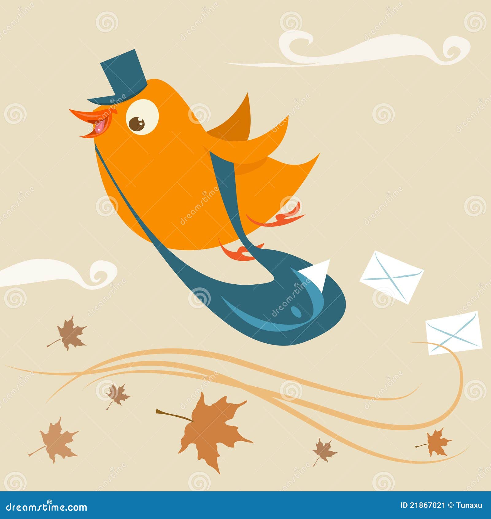 mail delivery bird stock image image 21867021 mail delivery bird stock image image 21867021