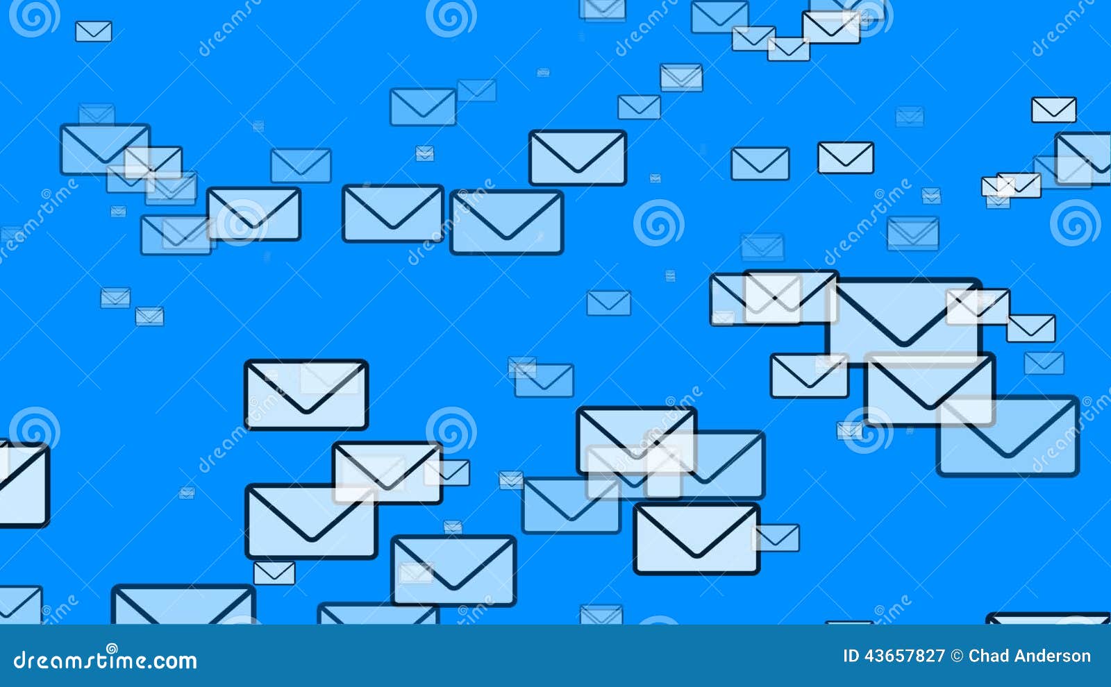 Mail Flying Email Envelopes Stock Video Video Of Envelope Send