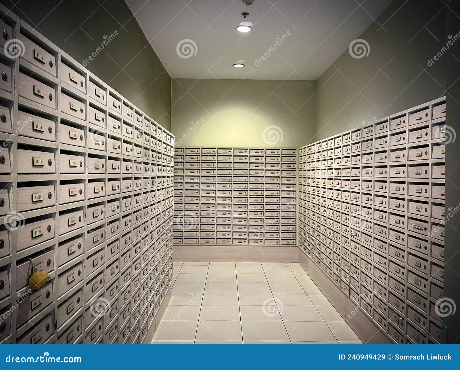 Mailbox in Condo with a Lot Stock Image Image of mailbox, mailboxes