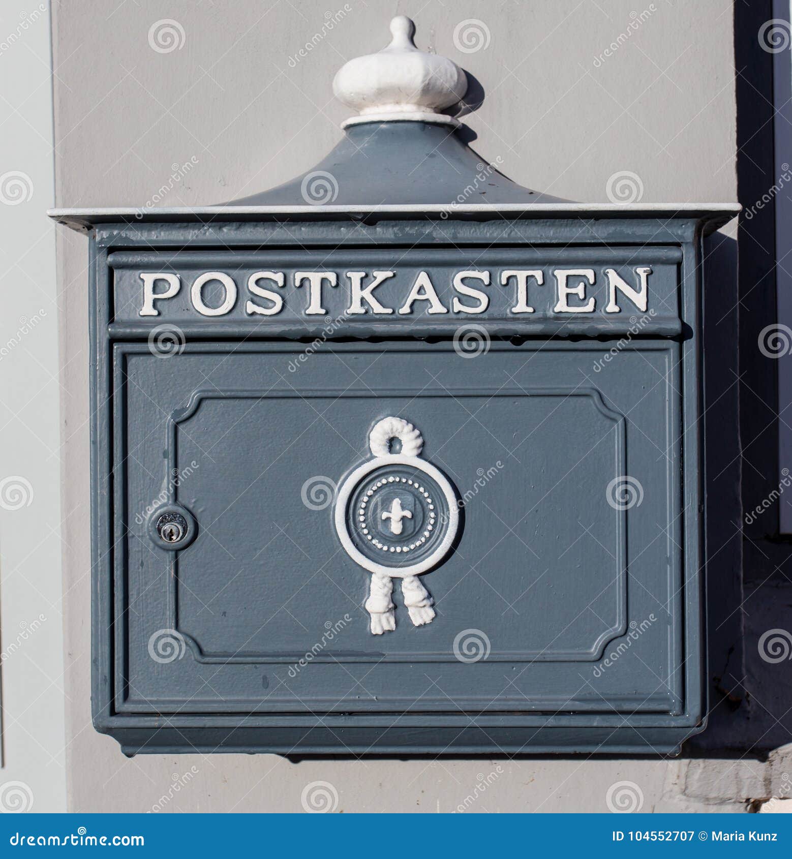 Mailbox in germany stock image. Image of europe, postal 104552707