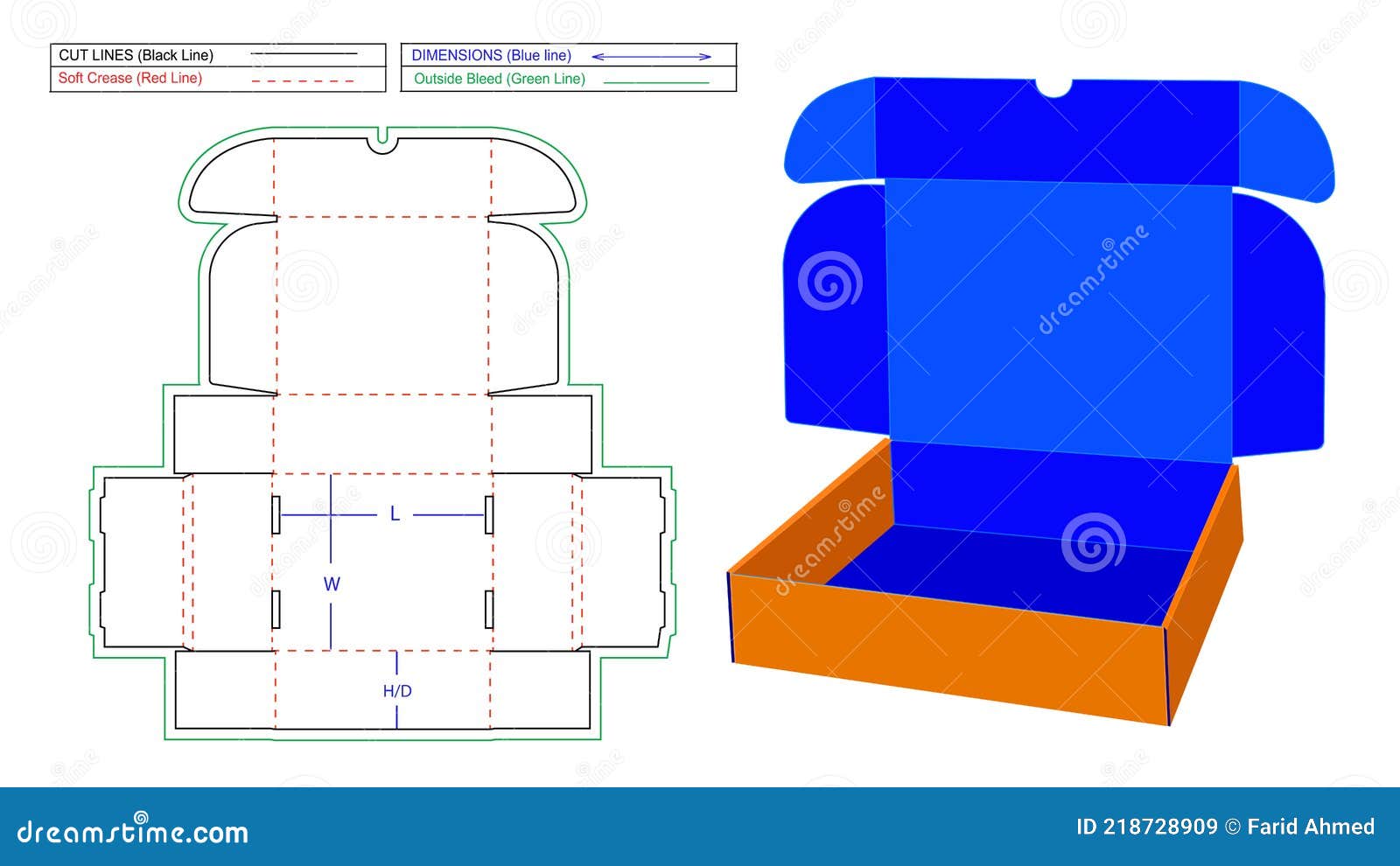 Mailer Subscription Box with Flap Groove Notches Corrugated