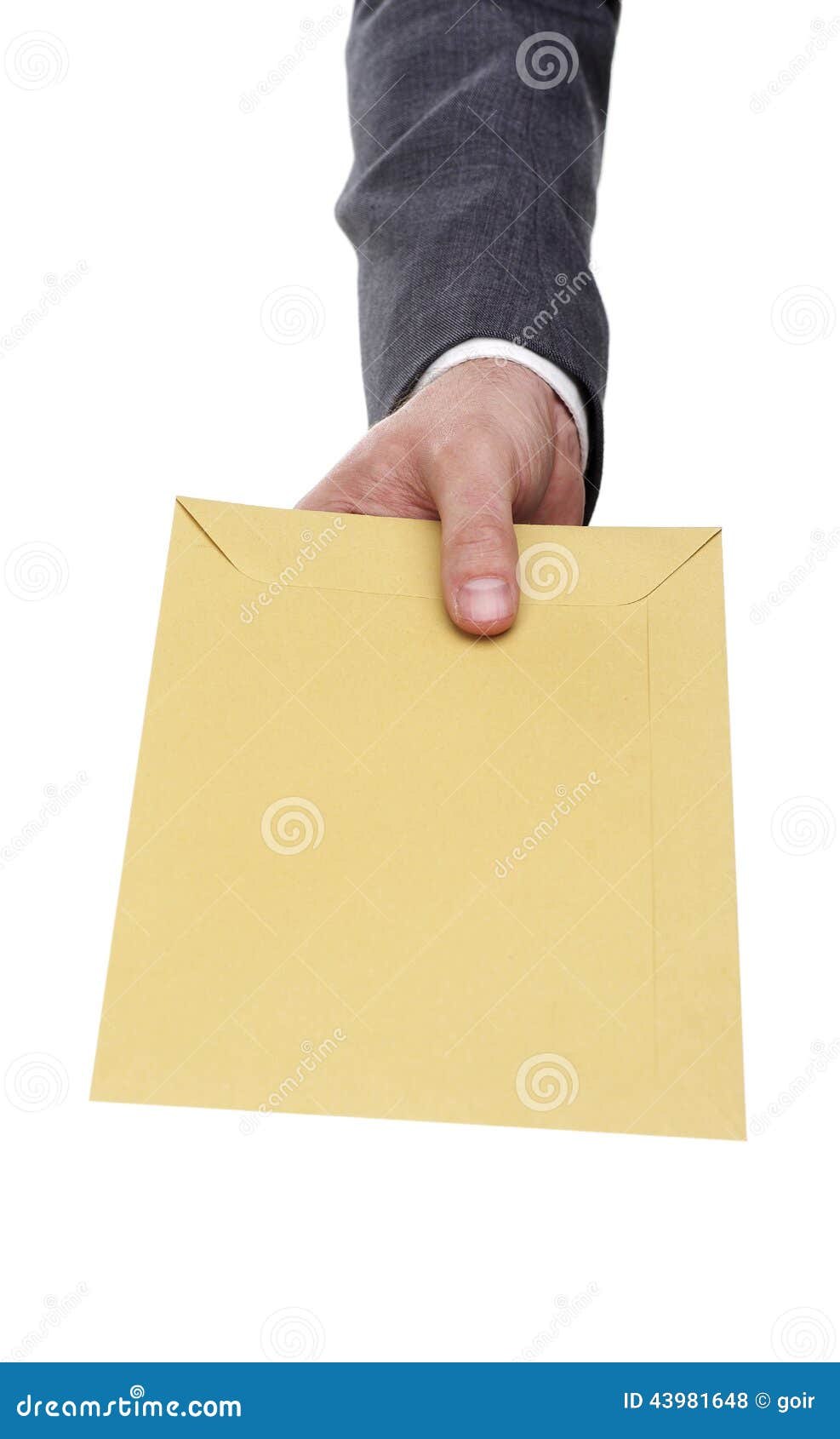 Mailman with envelope stock photo. Image of receiving - 43981648