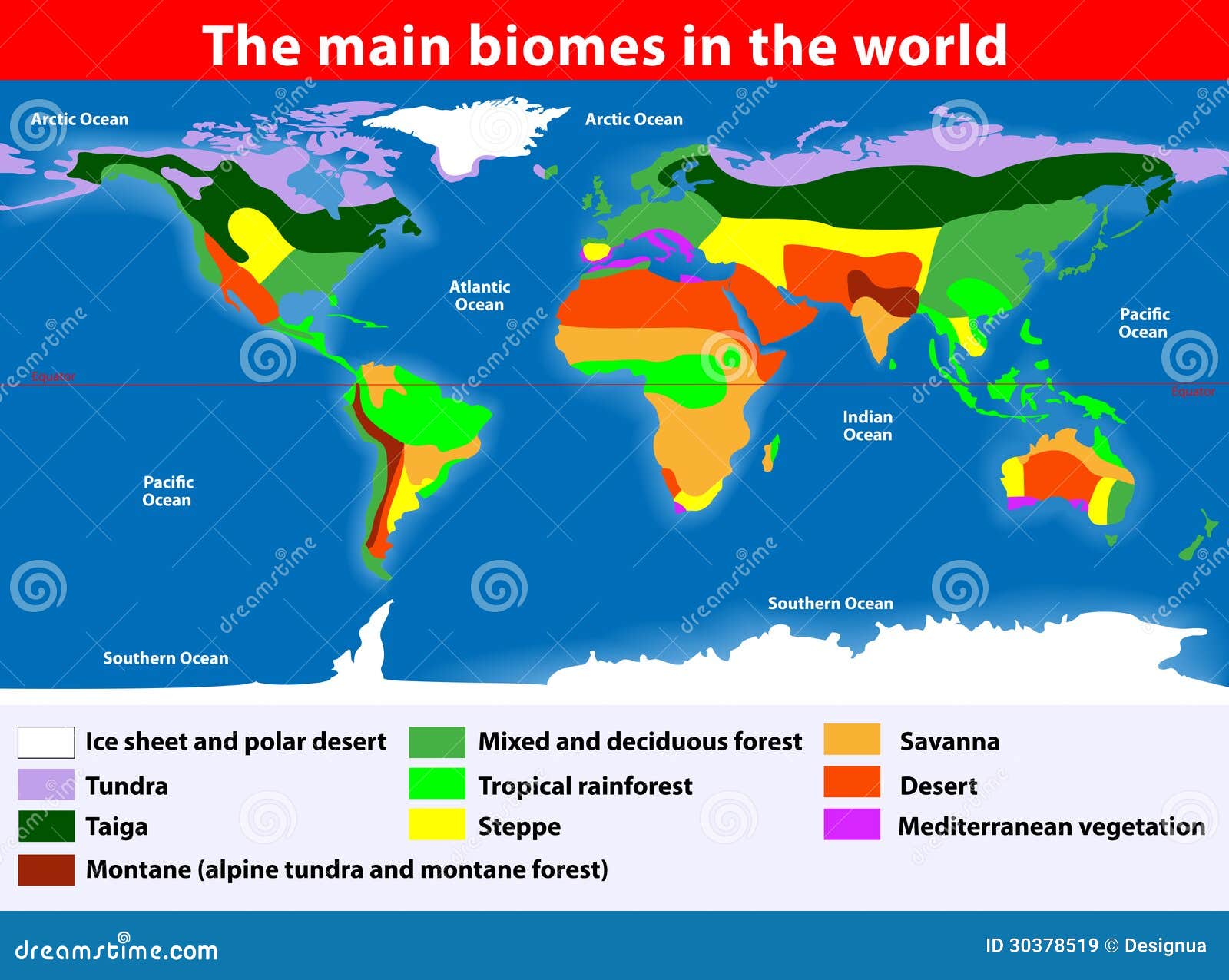 Main Biomes World Stock Illustrations – 21 Main Biomes World Stock With Regard To World Biome Map Coloring Worksheet