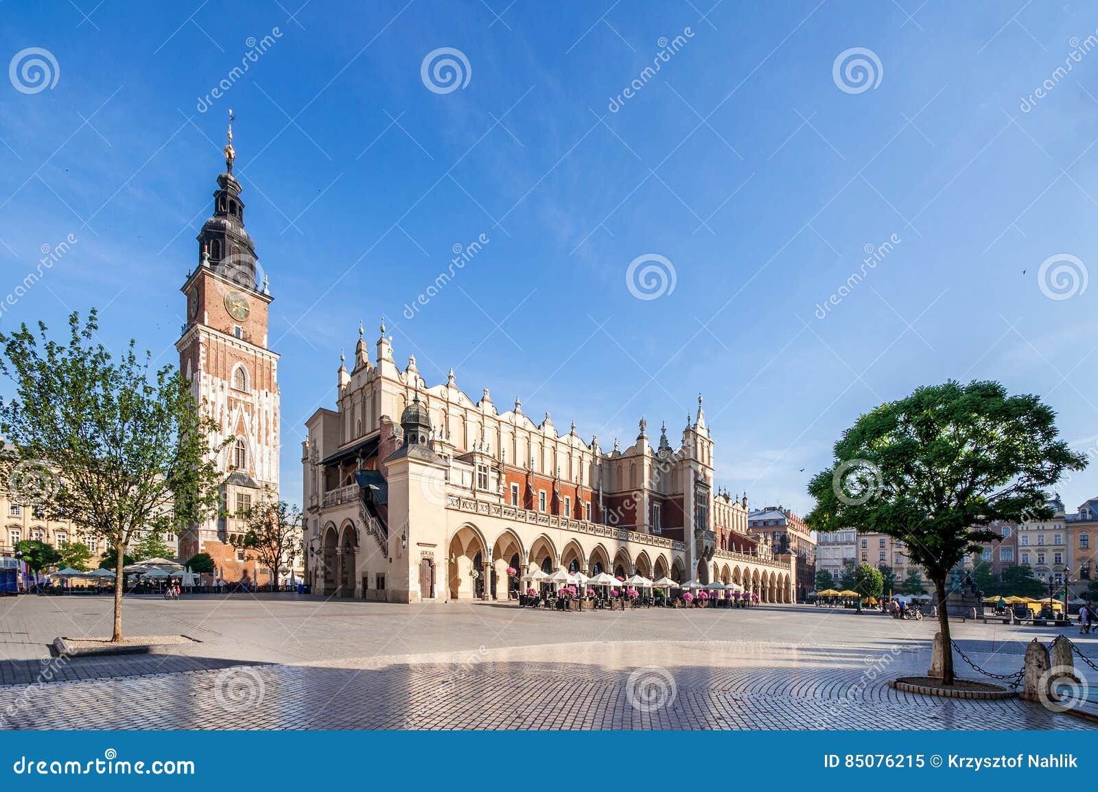 main market square rynek in krakow, poland