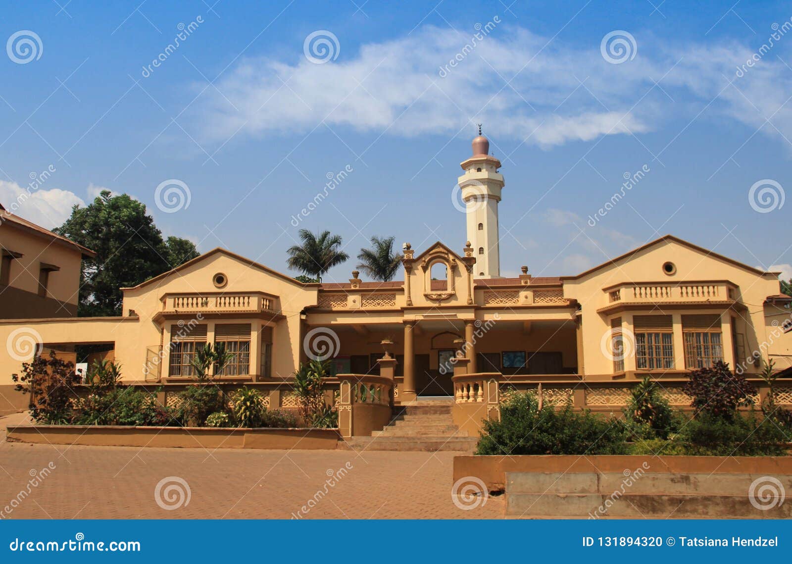 the main mosque in kampala. uganda