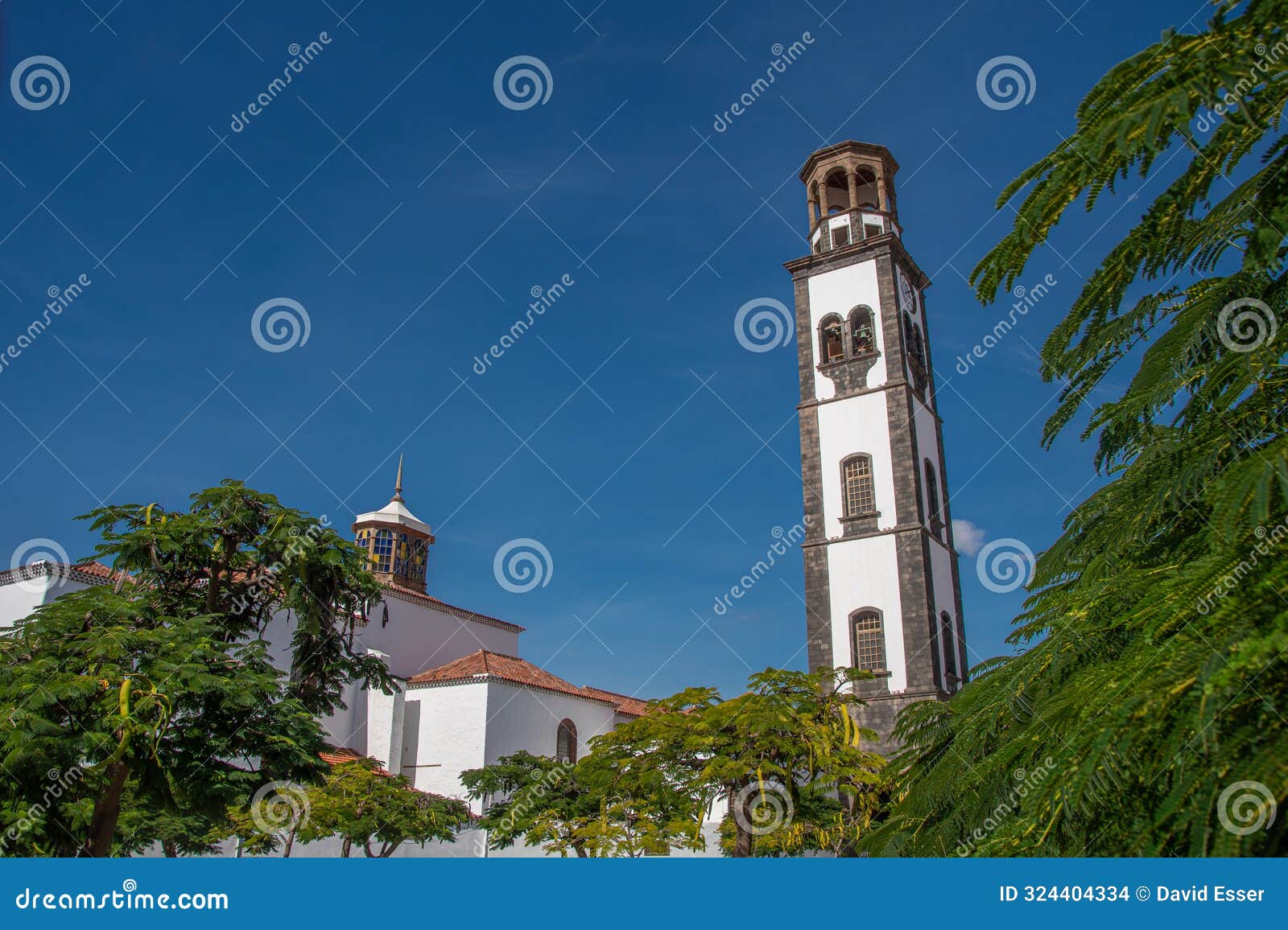 the main roman catholic church of the city of santa cruz de tenerife