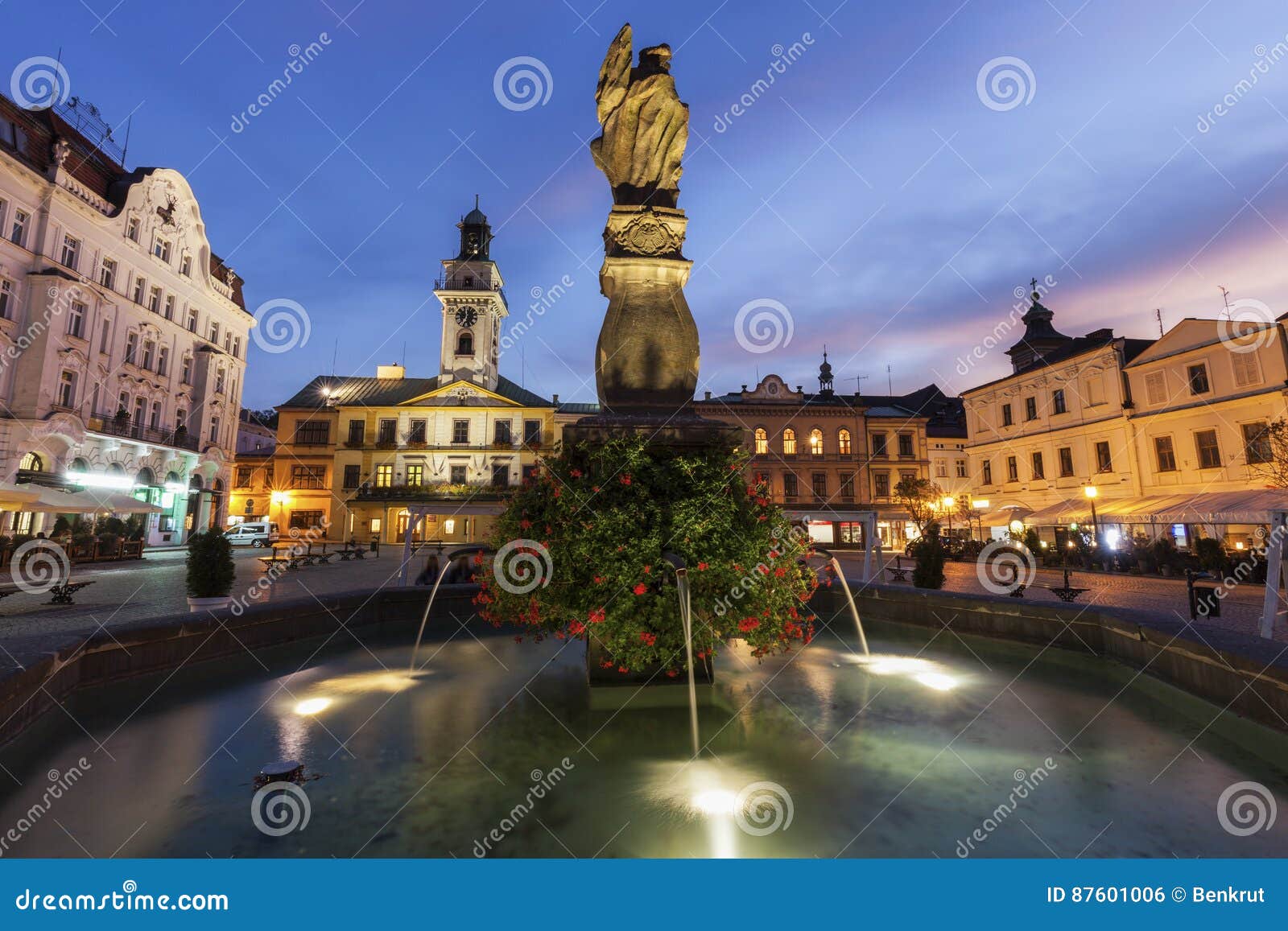 main square of cieszyn