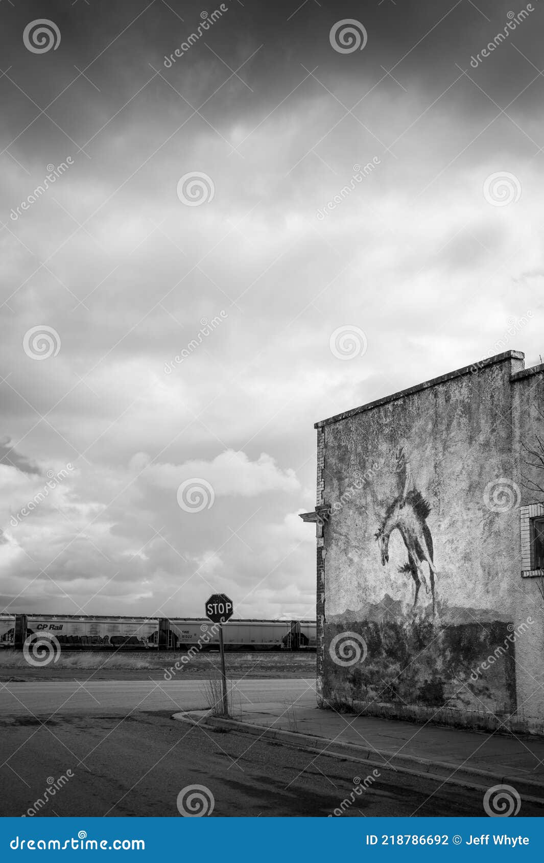 Main Street, Blackie editorial photography. Image of land 218786692