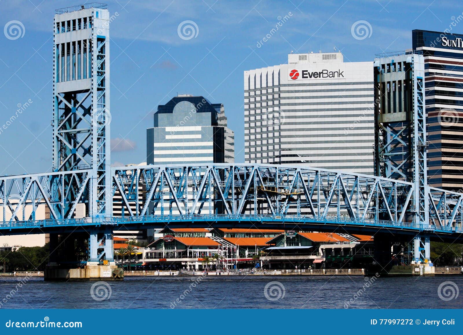 Main Street Bridge, Jacksonville, FL. Editorial Photography Image of