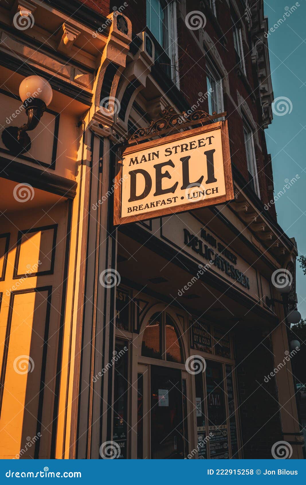 Main Street Deli, in Ossining, New York Editorial Stock Photo Image