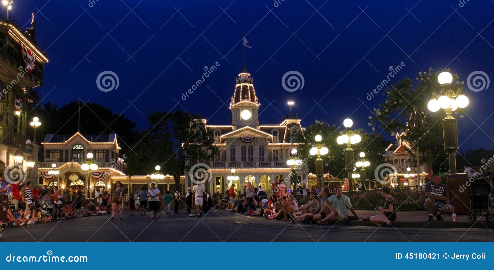 Guests Use Main Street Usa As A