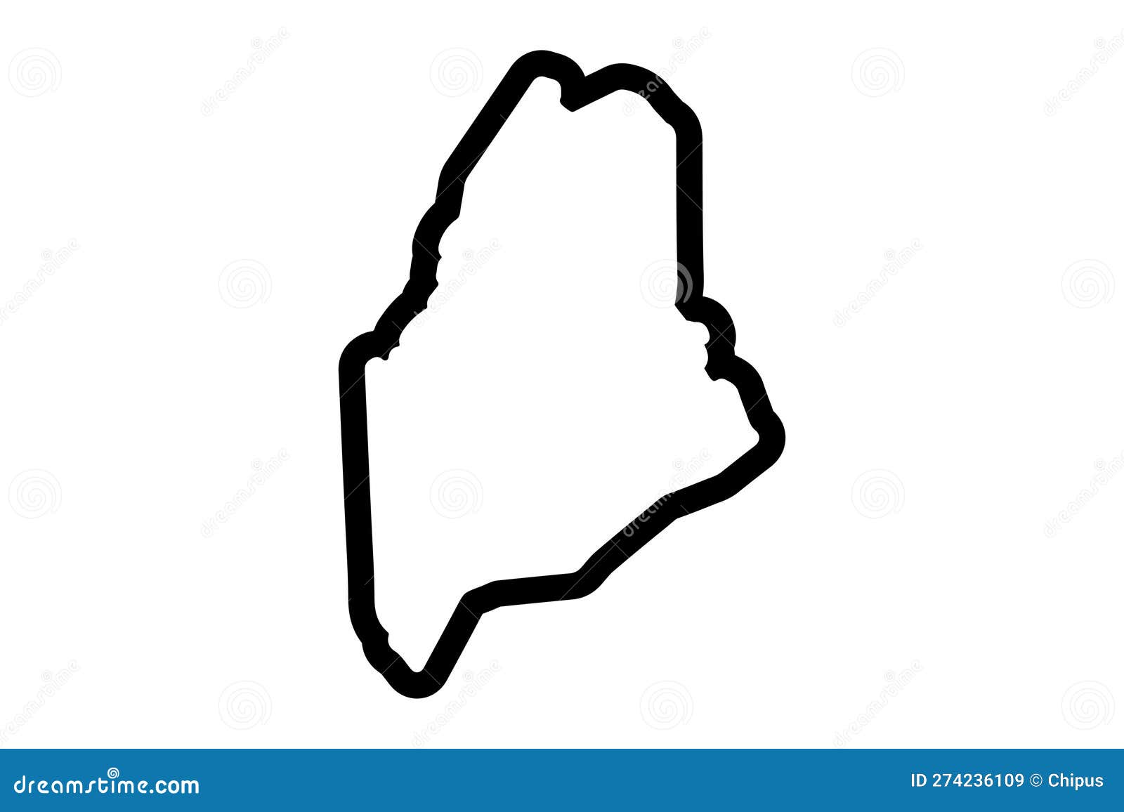Maine Map Outline Hand Drawn Silhouette Design Background Royalty Free maine-map-outline-hand-drawn-silhouette-design-background-royalty-free