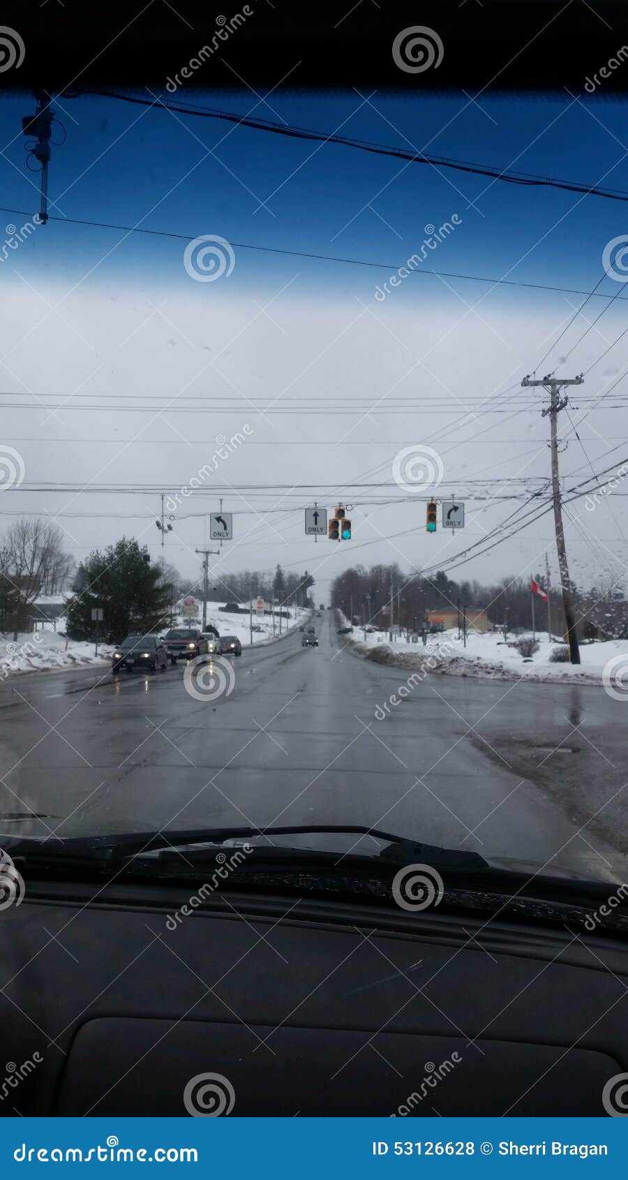Maine stock photo. Image of winters, maine, cold, raining 53126628