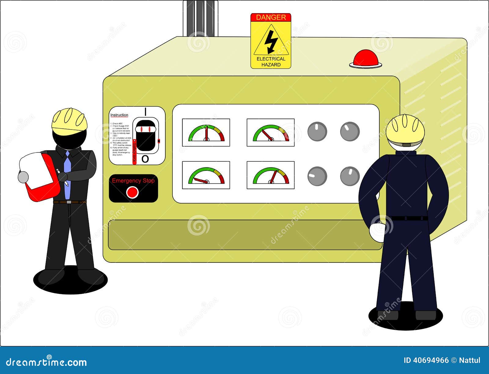Maintenance check stock vector. Illustration of equipment 40694966