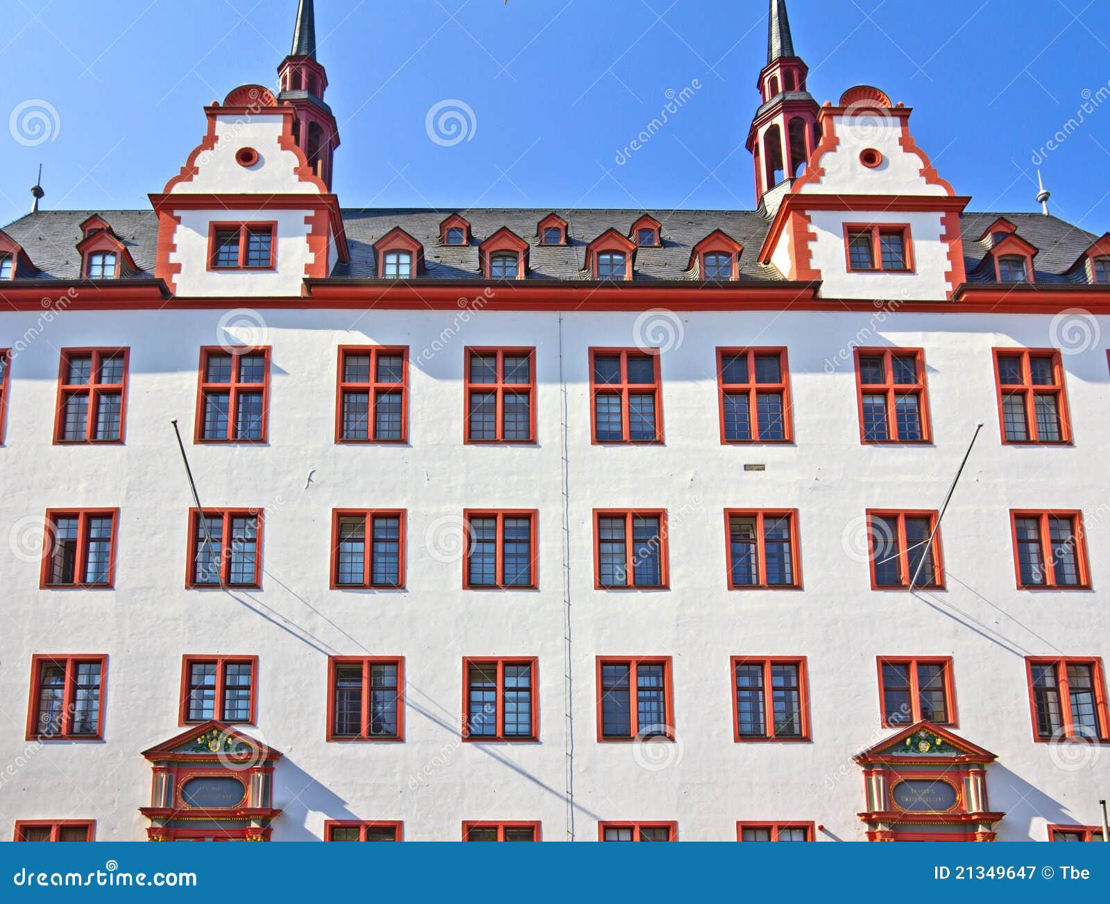Mainz Old University stock image. Image of insignia, monument 21349647