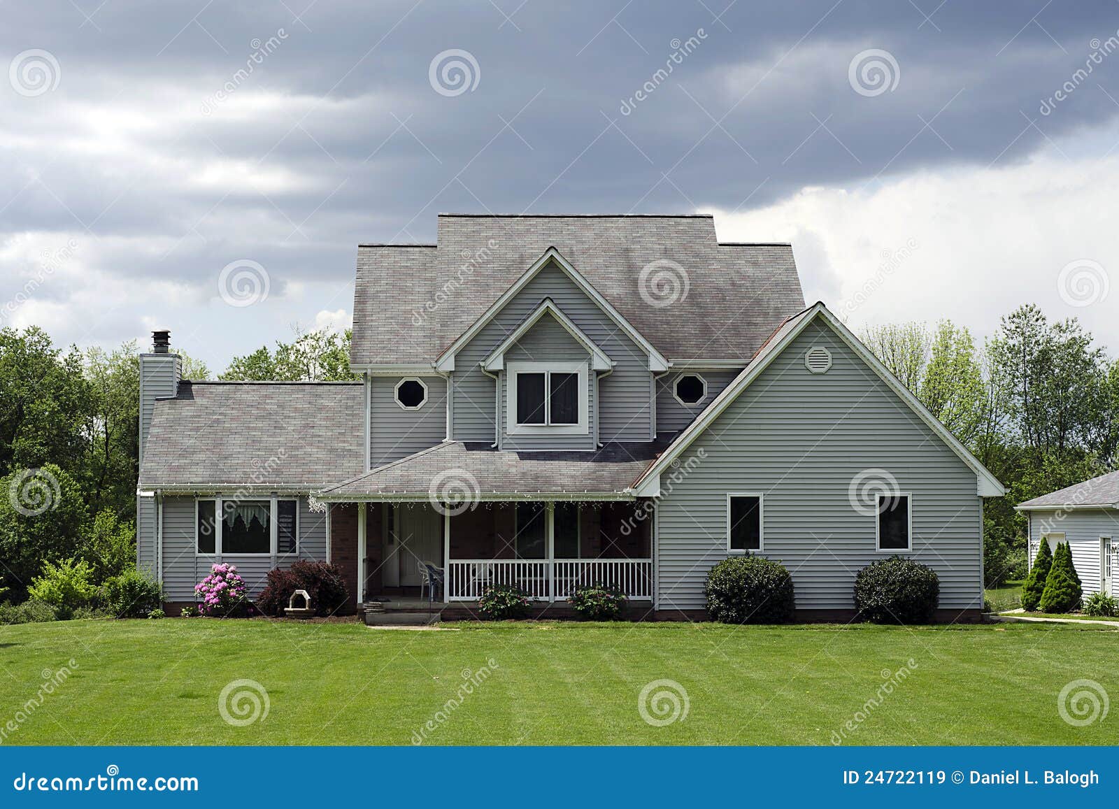 Maison Dans La Nature Image Stock Image Du Rural Ohio 24722119