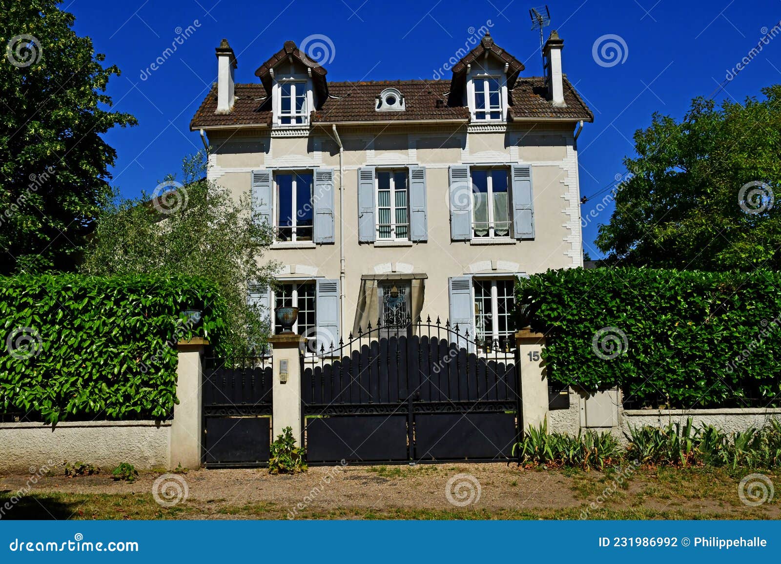 Maisons Laffitte; France May 30 2020 Castle District Editorial