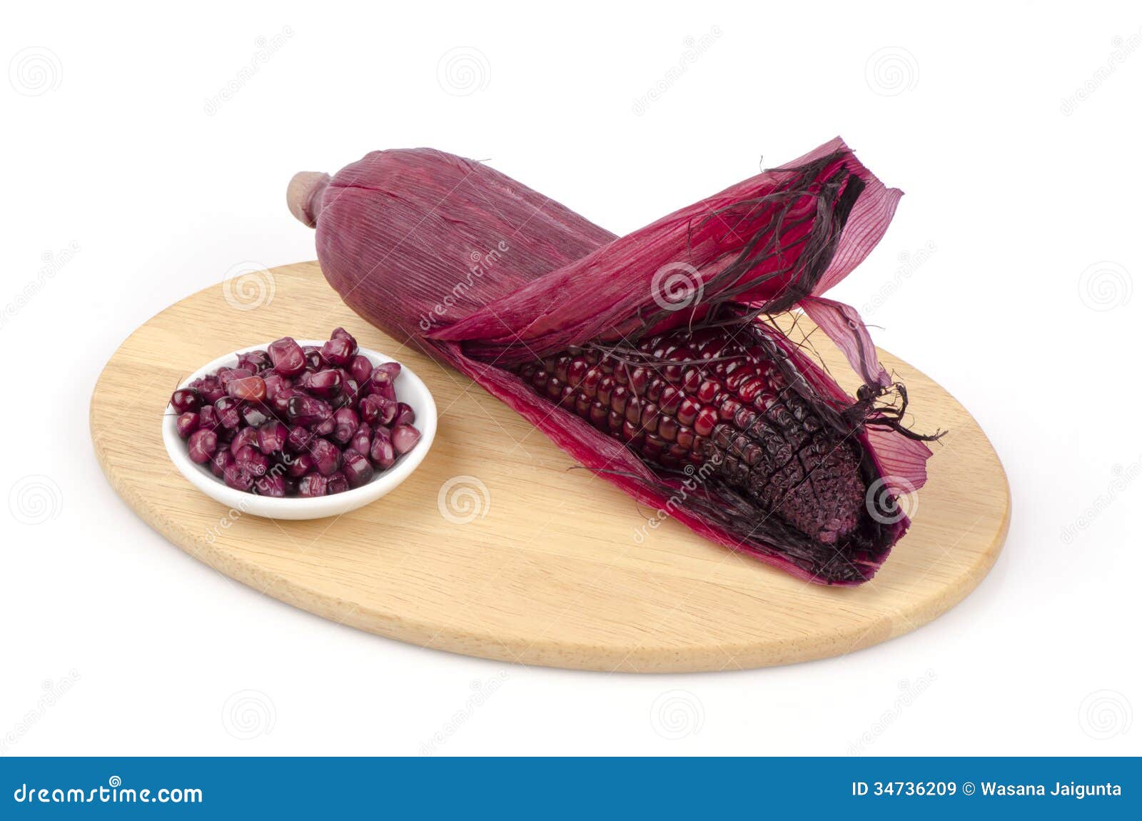 maiz morado (flour corn, zea mays amylacea)