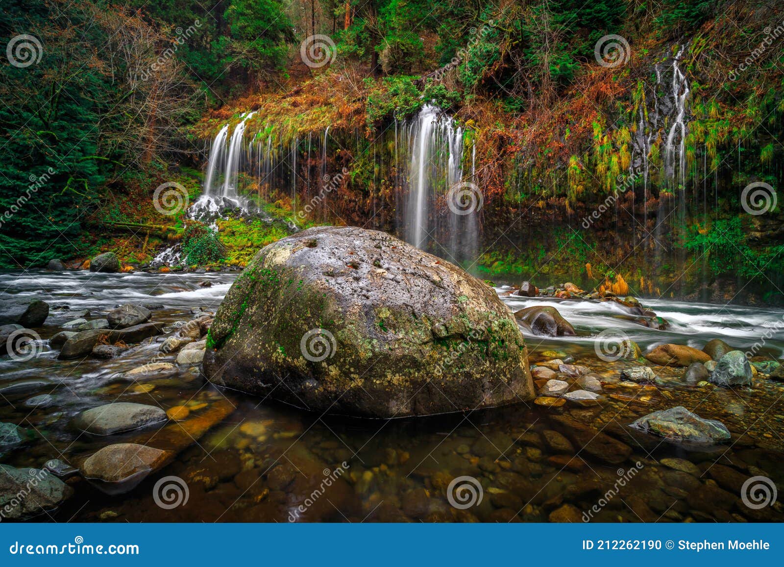 majestic mossbrae falls, dunsmuir, california