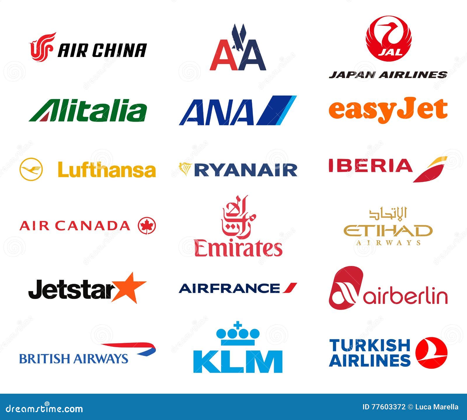 Airline Company Logos