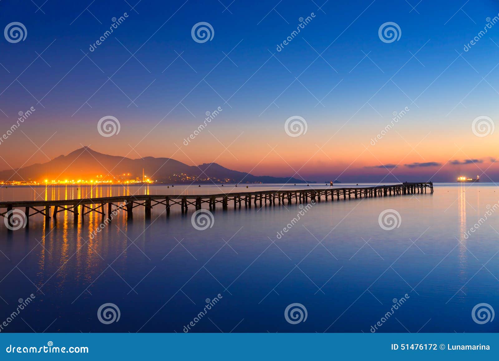 majorca muro beach sunrise alcudia bay mallorca