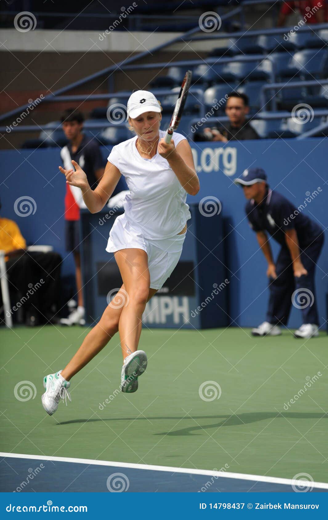 Makarova Ekaterina at US Open 2009 (29) Editorial Photography - Image ...