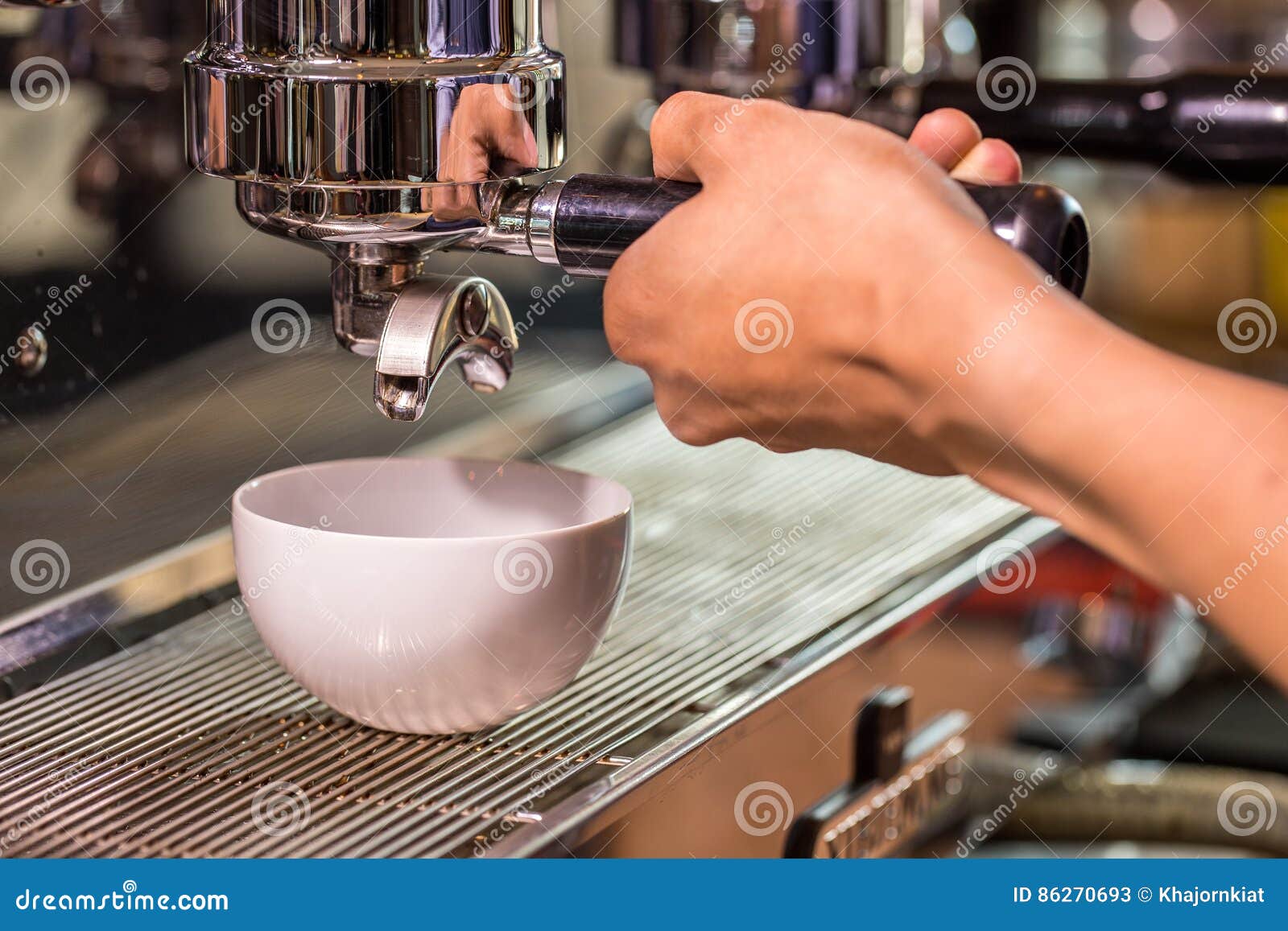 Make a cup of coffee stock image. Image of restaurant 86270693