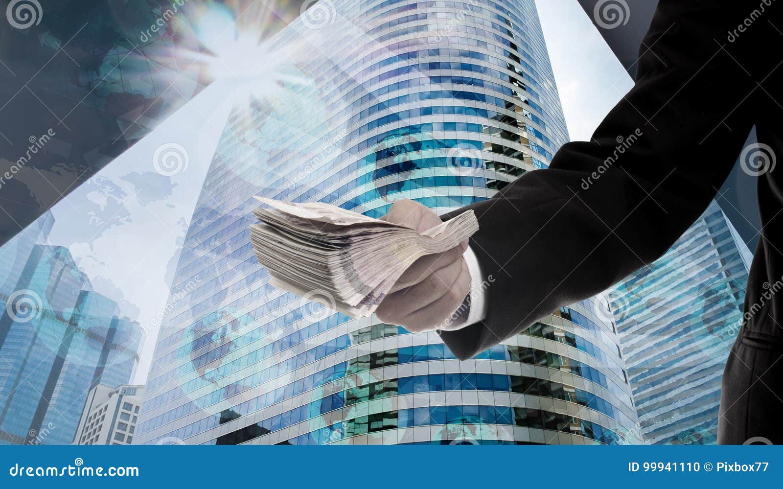 Make Money from Investment in Metropolis Stock Photo Image of offer