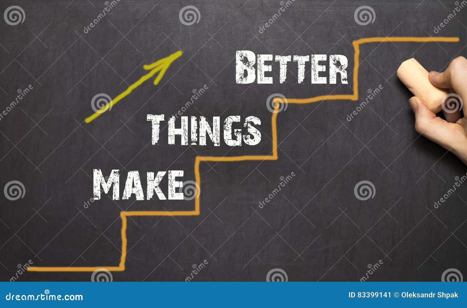 make things better - improvement concept