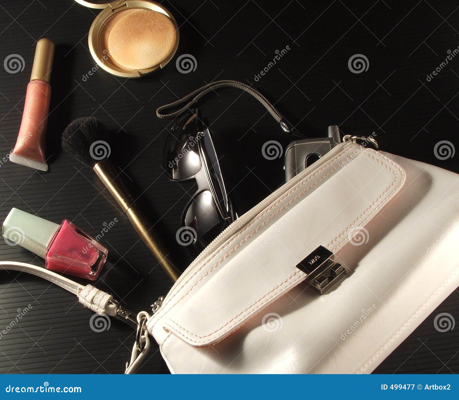 Makeup stock image. Image of studio, mobile, makeup, accessories 499477