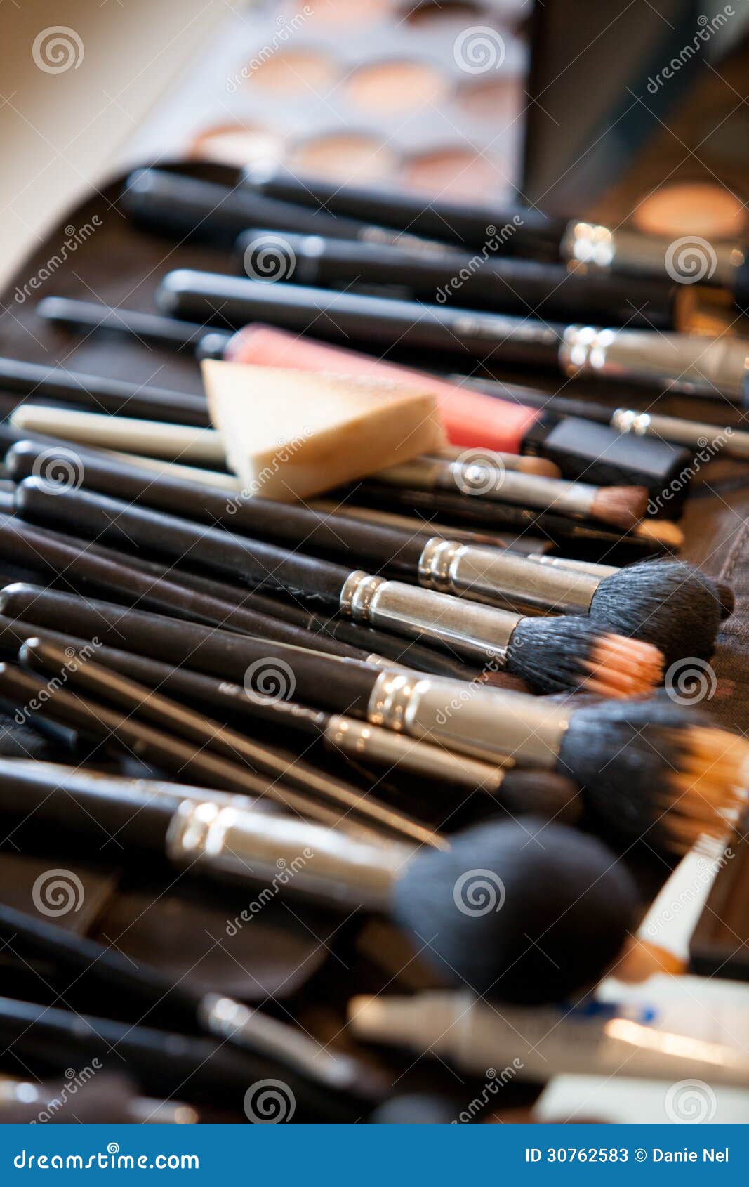 Makeup Artist s Tools stock image. Image of fashion 30762583