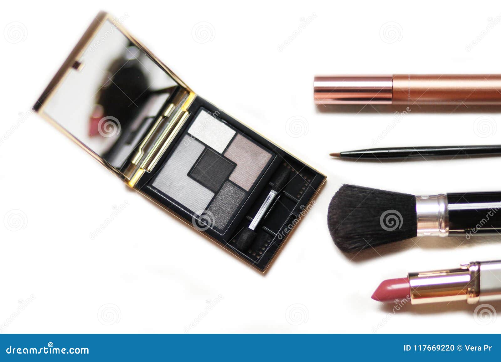 Makeup artist tool box stock photo. Image of colour 117669220