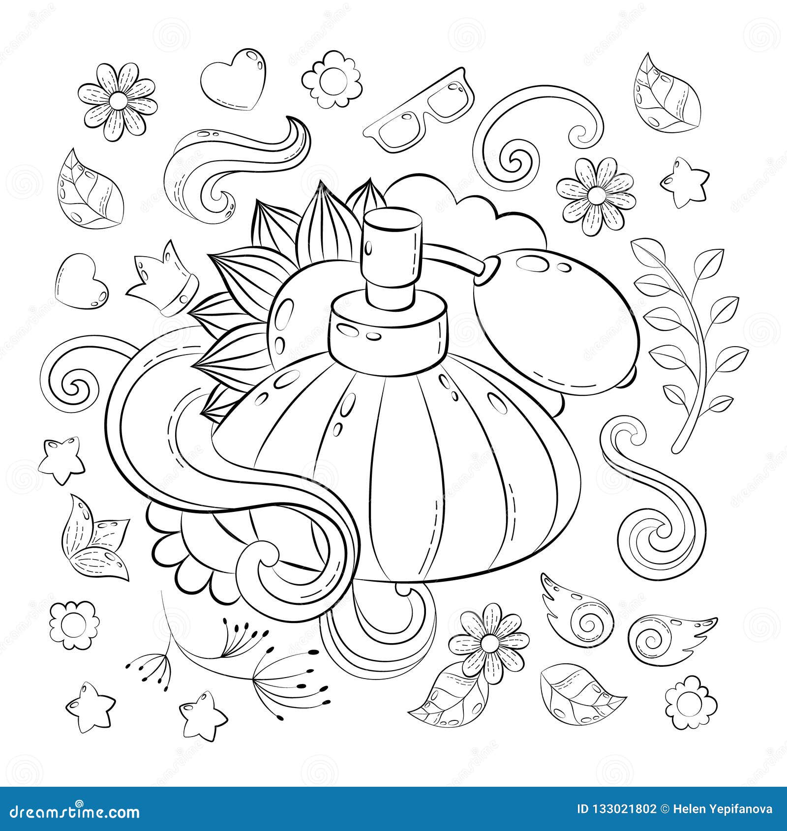Download Make Up Concept Hand Drawn Cartoon Doodle Illustration Beauty Pattern Illustration For Adult Coloring Book Sketch For Adult Stock Illustration Illustration Of Beauty Book 133021802