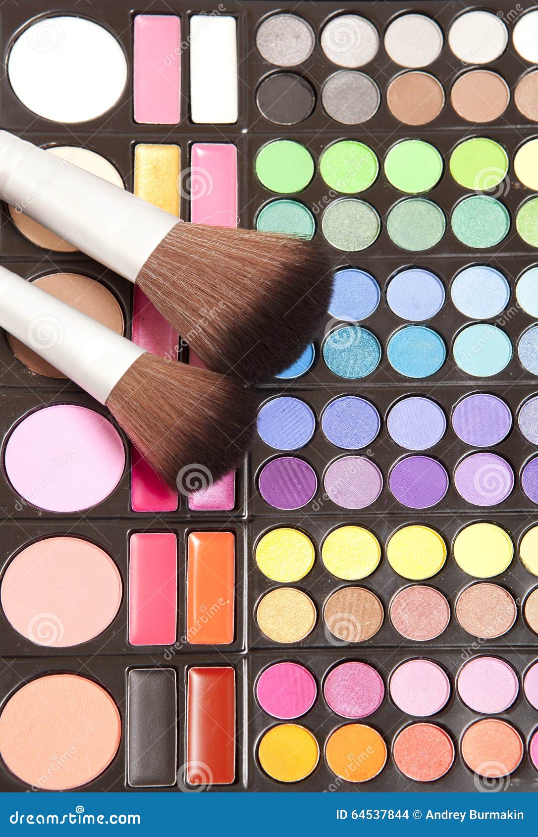Makeup accessories stock photo. Image of profession, beauty 64537844