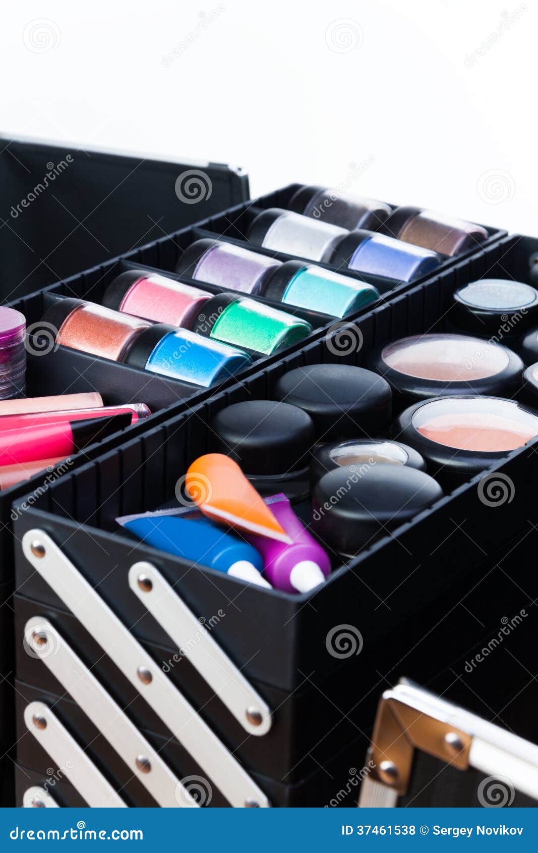 Makeup artist case stock photo. Image of cosmetology 37461538