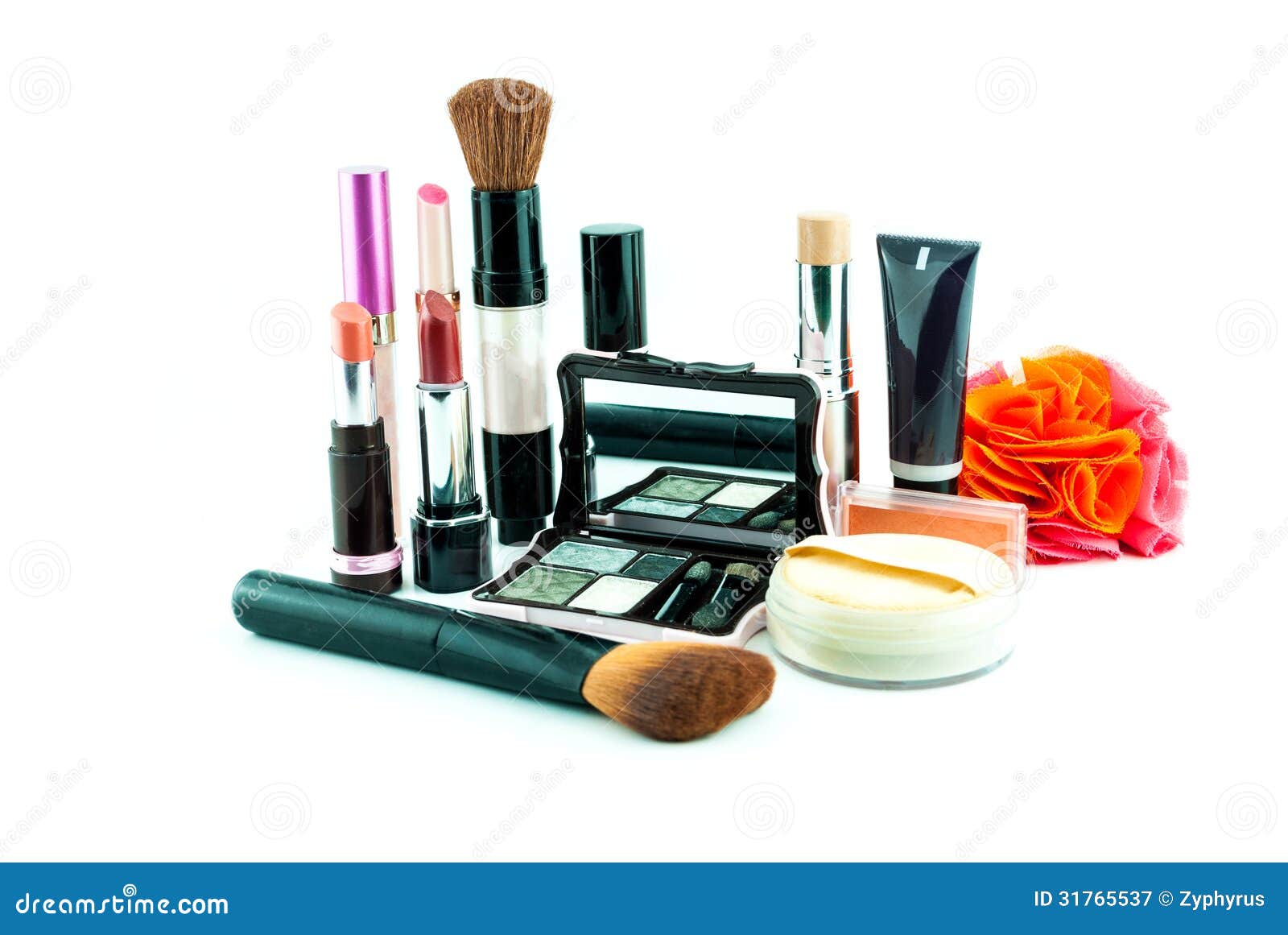 makeup backgrounds tumblr Background Makeup Set A On White And Brush Cosmetics