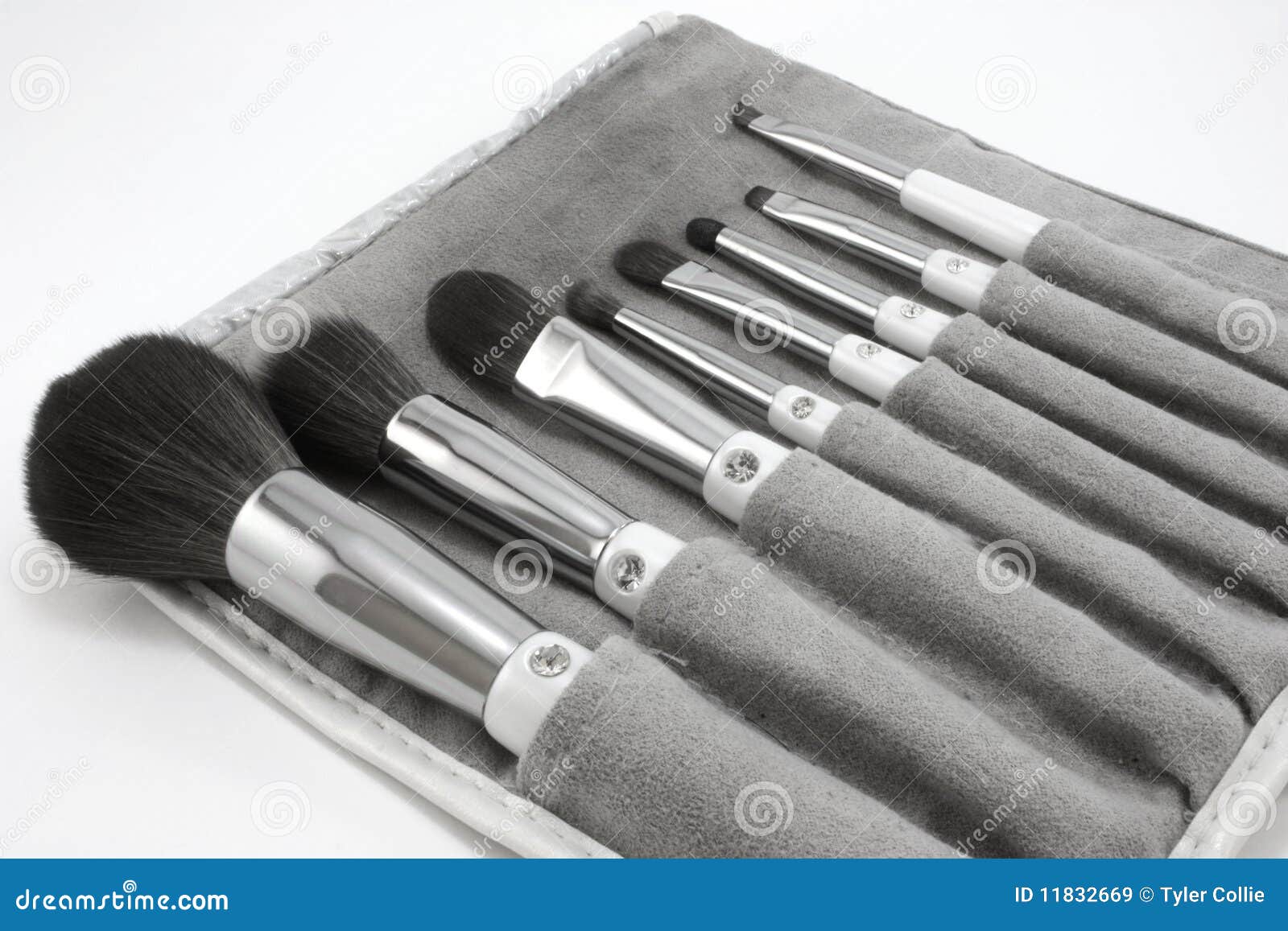 Makeup brushes pack stock image. Image of color, power 11832669