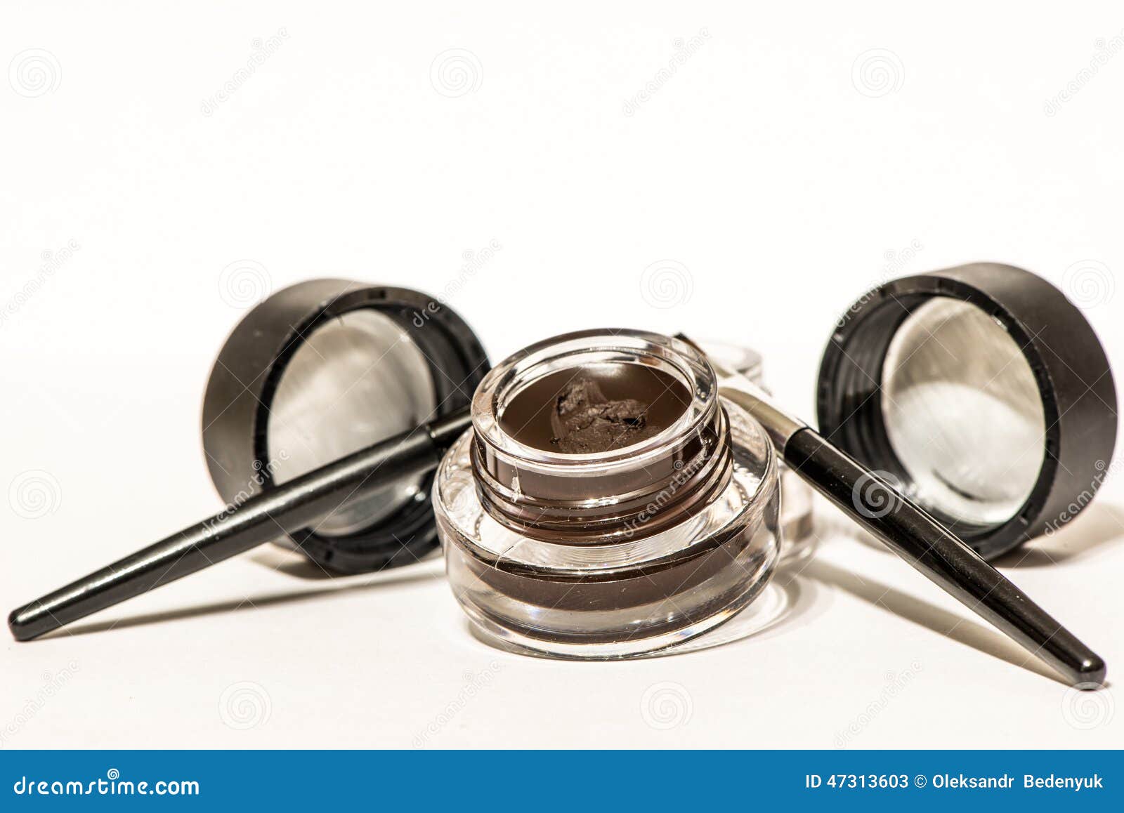 Makeup materials isolated stock image. Image of artistic 47313603